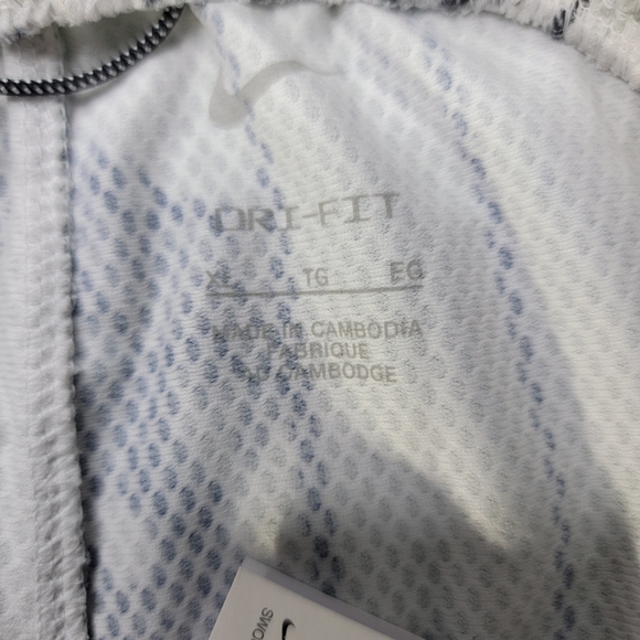 Nike Dri Fit Elite Boy's Basketball Shorts Size XL White Black Smoke Print New - Picture 5 of 11